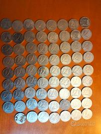 10 lire (gruppo di 71 pezzi)