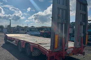 RIMORCHIO PAVELLI 3 ASSI CON RAMPE IDRAULICHE 2009