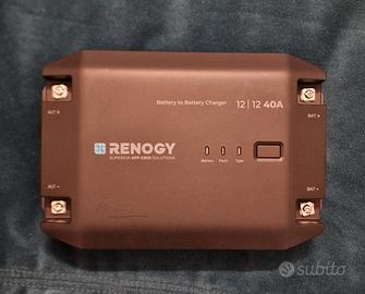 Renogy Caricabatterie da DC a DC da 12V 40A
