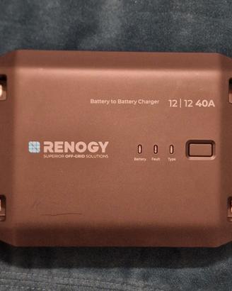 Renogy Caricabatterie da DC a DC da 12V 40A