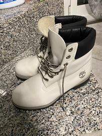 Timberland uomo bianche 41 42 Abbigliamento e Accessori In