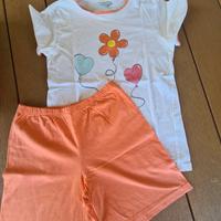 Pigiama bimba 10 anni - Maglietta e Shorts