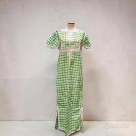 abito lungo stile Caftano originale vintage 