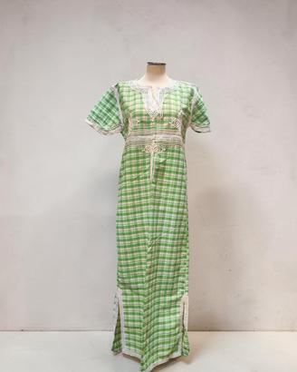 abito lungo stile Caftano originale vintage 