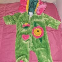 VESTITO DI CARNEVALE FIORE 6/9 MESI