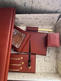 Set per ufficio in pelle