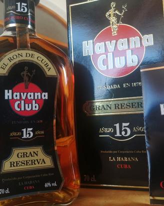 Rum Havana Club Gran reserva anejo 15