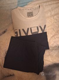 Pigiama Givova Blu e Bianco