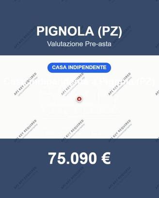 Immobile in asta di 285 m² con box auto a Pignola