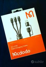 Cavo 3 in 2 Mc Dodo fast charge