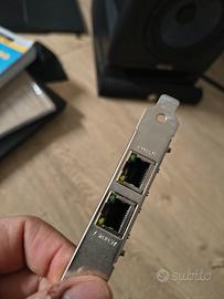 scheda rete dual port Intel i350-T2