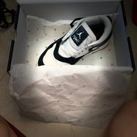 Nike Air Jordan 4RM bianche e nere