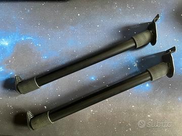 3 coppie di supporti Slatwall per tastiera