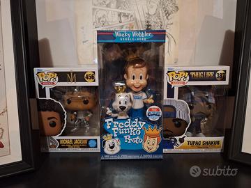 FunkoPop Wacky Wobbler Freddy with Proto.