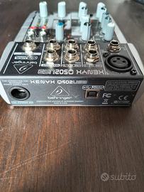 mixer berhinger henyx q502usb