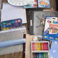 Materiale scolastico e creativo – tempere,
