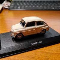 fiat 600 scala 1:43