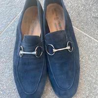 Mocassini uomo scamosciati