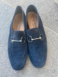 Mocassini uomo scamosciati