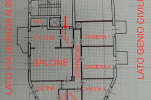 Appart. con garage in via Gorizia 39