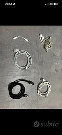 Set 3 cavi Lightning + auricolari Apple originali
