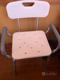 Sedia per doccia disabili