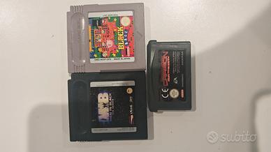 lotto giochi Gameboy Kirby man in black