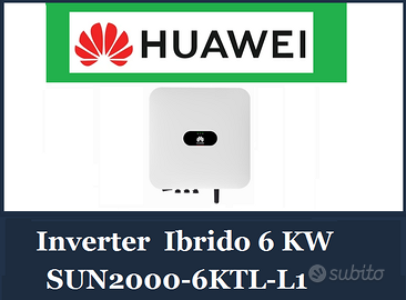 INVERTER IBRIDO HUAWEI SUN2000L 6KTL-L1