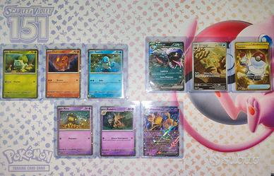 Lotto Carte Pokémon Promo/Rare Set 151