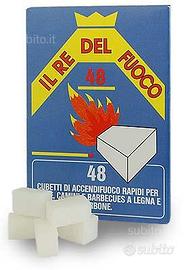 Accendifuoco tradizionale 48 cubetti