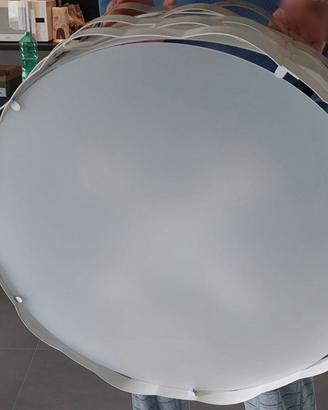 Lampadario Gibass beige latte miele 