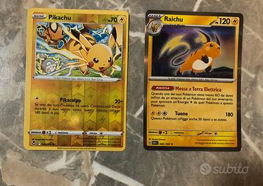 Carte Pokemon Pikachu Raichu