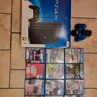 ps4 pro 1t con giochi e 2pad