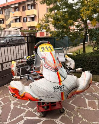 kart completo telaio kr motore iame ok