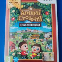 Animal crossing let's go to the city Wii