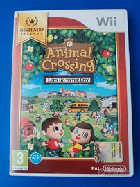 Animal crossing let's go to the city Wii