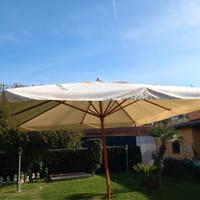 Ombrellone 4x4 m palo centrale