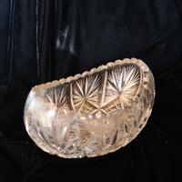 ciotola decorativa in cristallo da portata