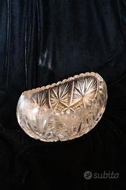 ciotola decorativa in cristallo da portata