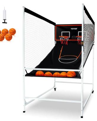 Gioco Arcade di Pallacanestro Pieghevole 5 Palloni