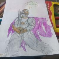 Disegno Illustrazione il Cavaliere errante