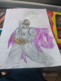 Disegno Illustrazione il Cavaliere errante