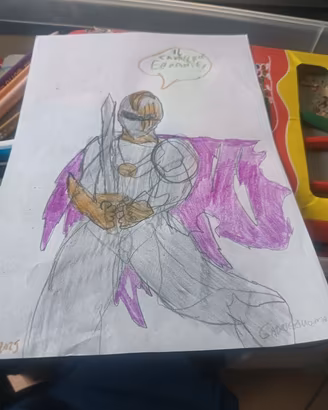 Disegno Illustrazione il Cavaliere errante