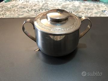 Zuccheriera in acciaio inox 18/8 come in foto