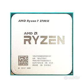 CPU Amd ryzen 7 2700x processore overclock