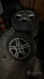 4 cerchi in lega 15" Renault Kangoo con pneumatici
