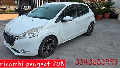 ricambi peugeot 208 2015 1.4 benzina