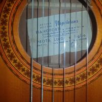 chitarra classica antica ditta napoletana 