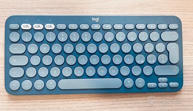 Tastiera bluetooth Logitech K380 blu