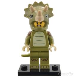 Lego 71045 COL25-8 Fan in costume da triceratopo
